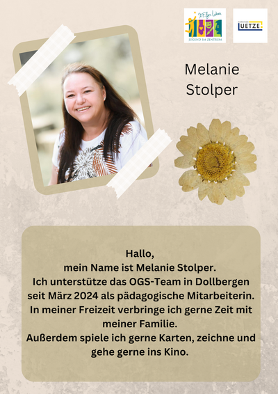 Melanie Stolper aus unserem Team der OGS Dollbergen